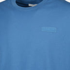 Image of the Givenchy Paris light blue T-shirt for men - Spring-Summer 2026 - Detailed View_2