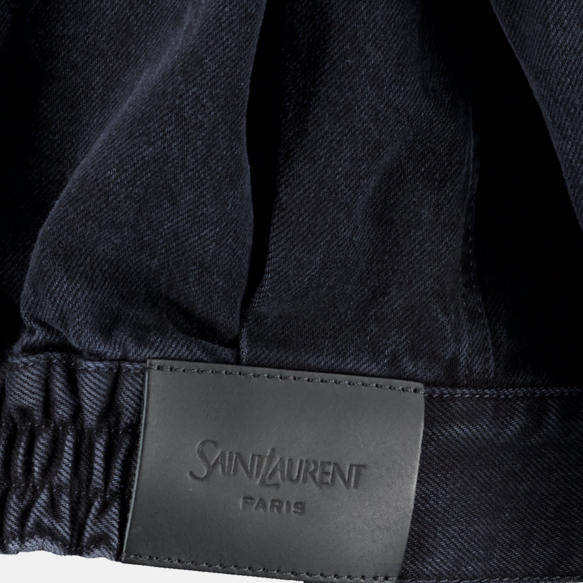 Vestes Black Denim Jacket Saint Laurent Noir Homme
