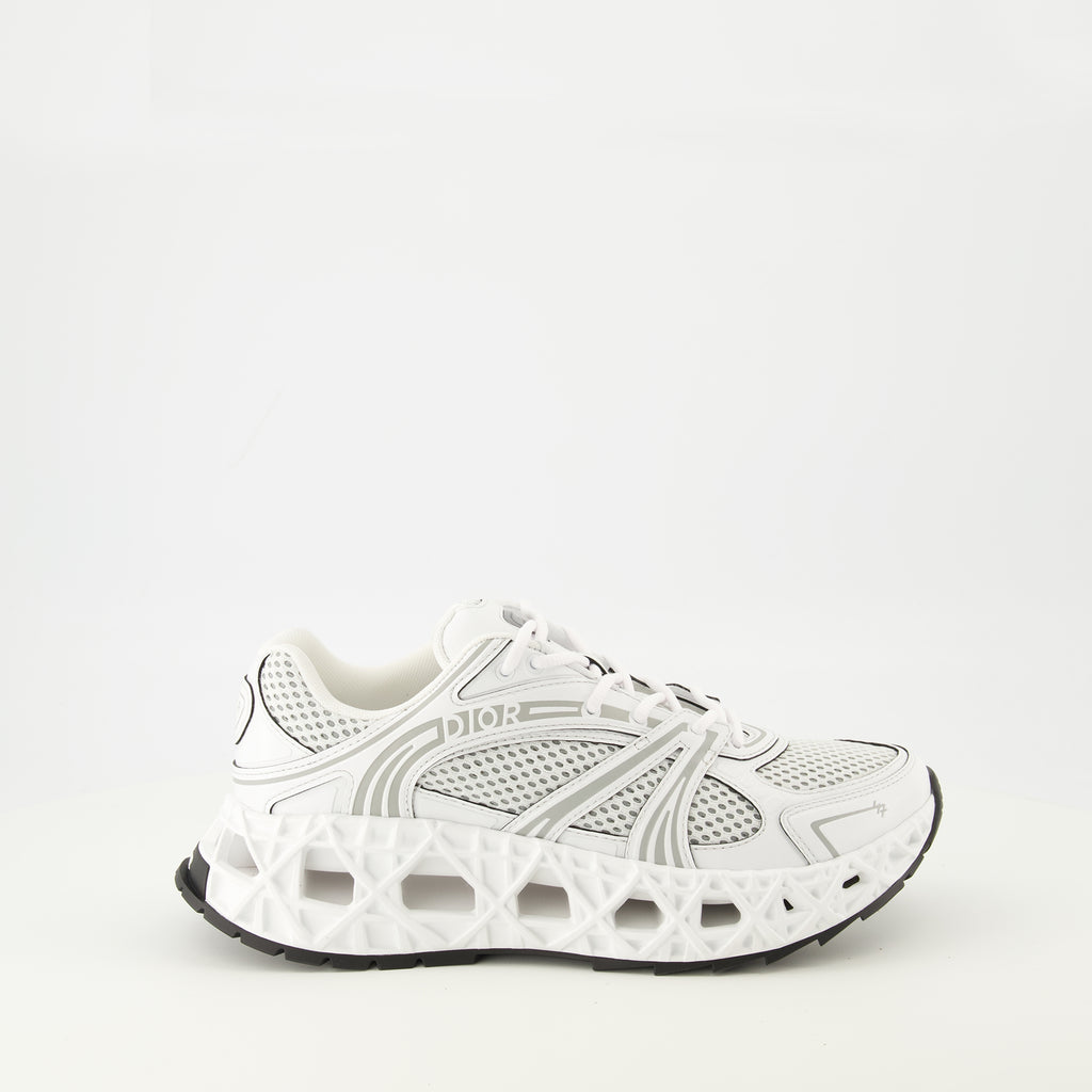 Bild des Dior B35 weißen Sneakers für Herren - Frühjahr-Sommer 2026 - Rechte Seitenansicht