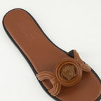 Chaussures ouvertes Sandales Medusa '95 Versace Marron Femme