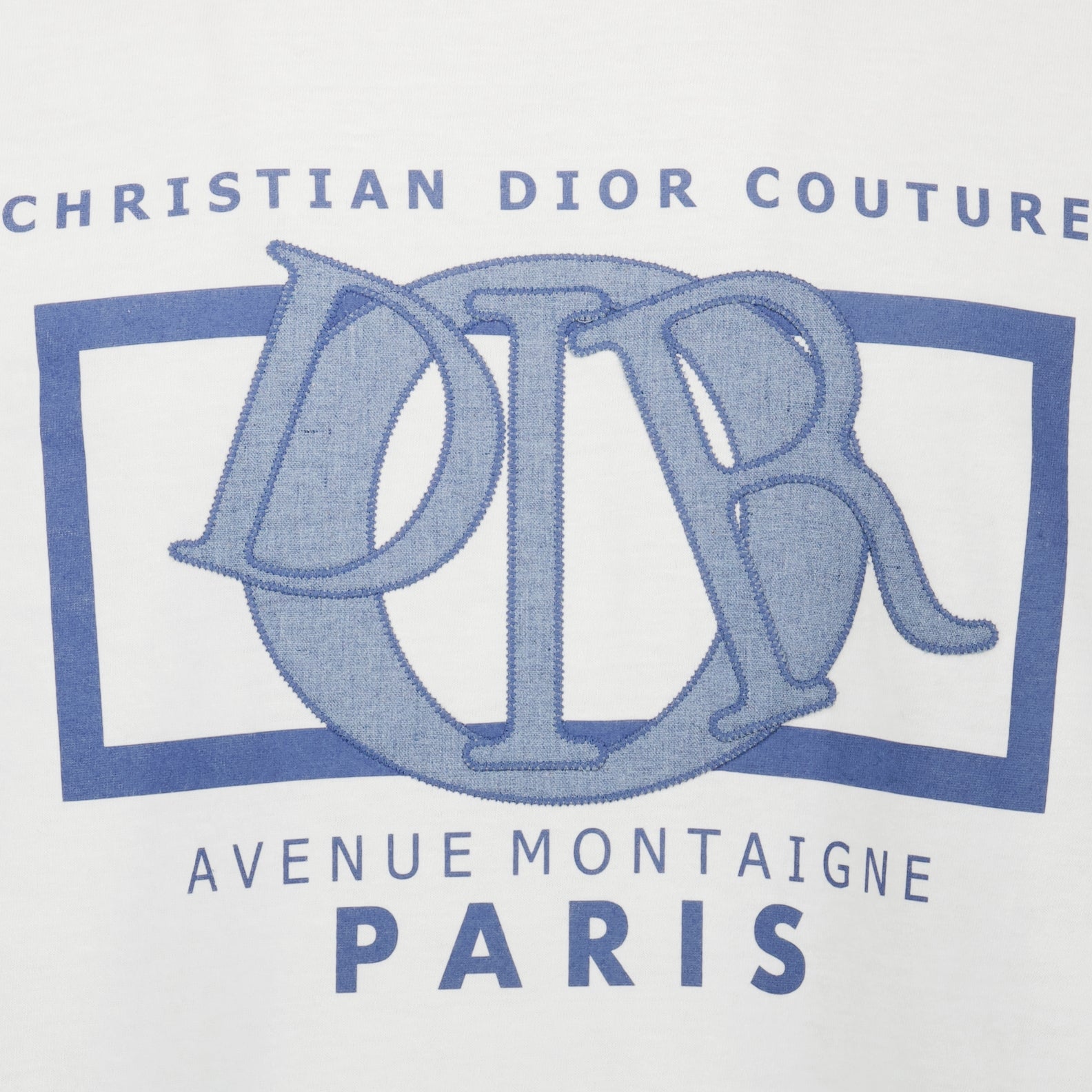 T-Shirts T-shirt Dior Charm Dior Weiß Homme