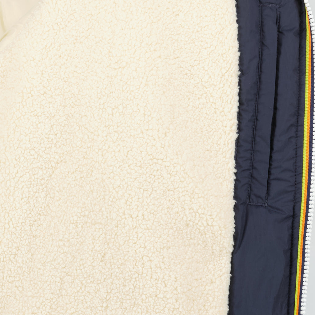 Image of the K-Way Le Vrai 4.0 Eiffel Orsetto parka for Unisex - Autumn-Winter 2025 Season - Detailed View_2