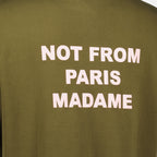 Bild des Drole De Monsieur Marke Khaki Slogan T-Shirts für Männer - Herbst-Winter 2025 - Detaillierte Ansicht_2