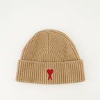 Hats, caps and beanies Bonnet AMI de coeur Ami PARIS Beige Unisex