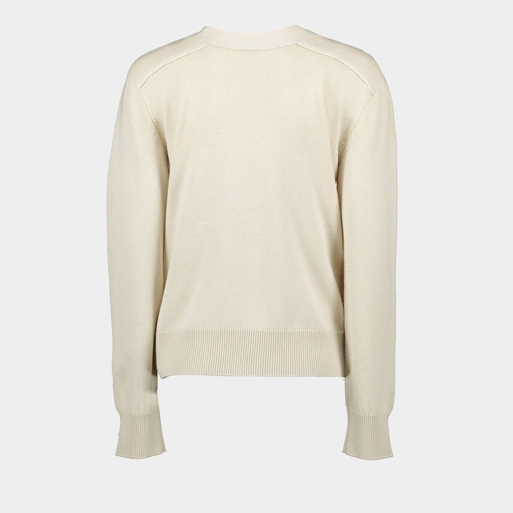 Maille Cardigan Cavalier beige Burberry Beige Femme