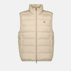 Vestes Doudoune sans manches Contrin Moncler Beige Homme