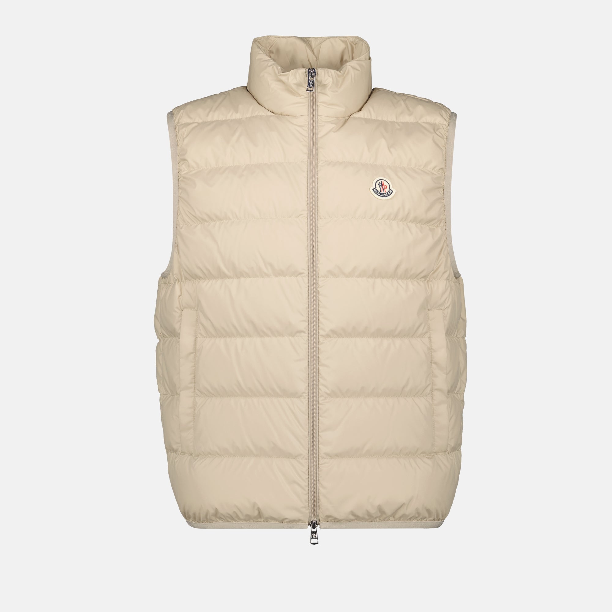 Vestes Doudoune sans manches Contrin Moncler Beige Homme