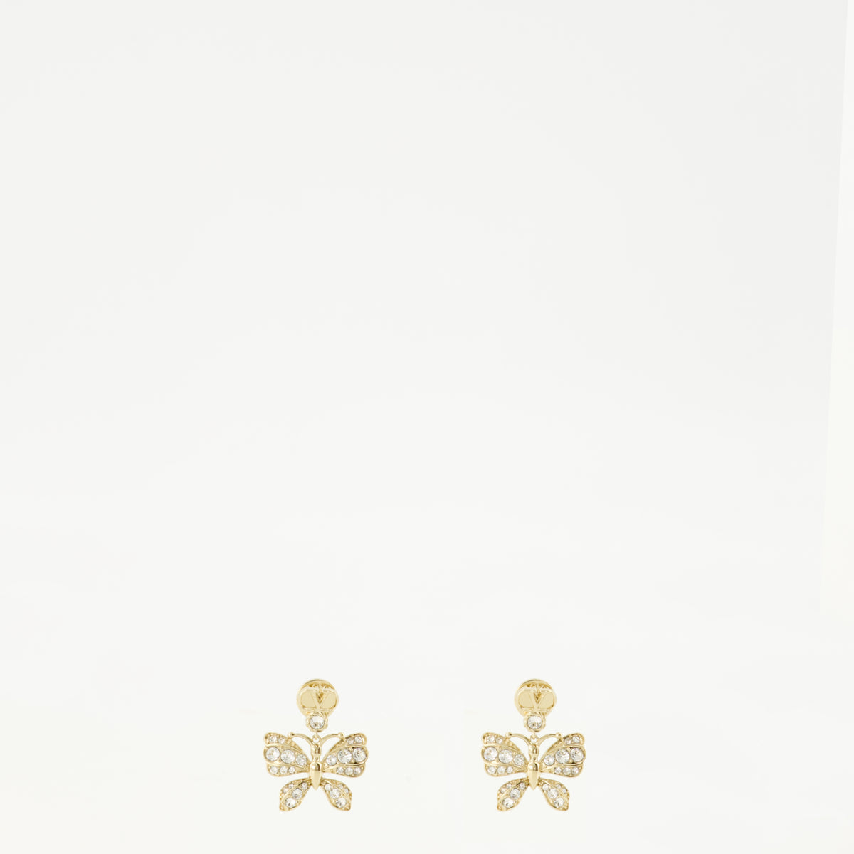 Bijoux Flutterby Earrings Swarovski® Crystals Valentino Garavani Argenté Femme
