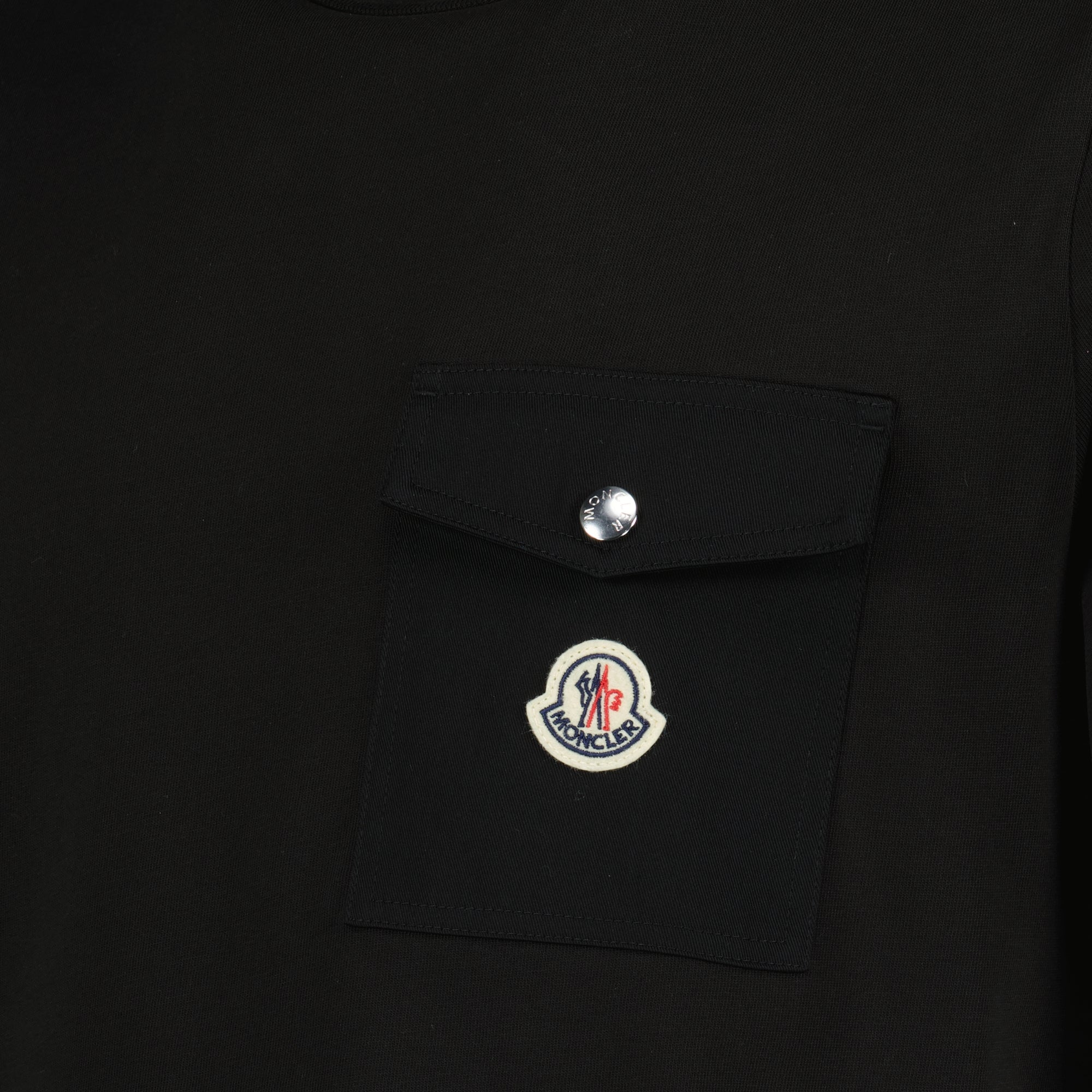 T-shirts T-shirt logo avec poche Moncler Noir Homme