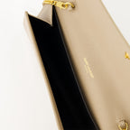 Crossbody bags Uptown Chain Pouch Saint Laurent Beige Femme