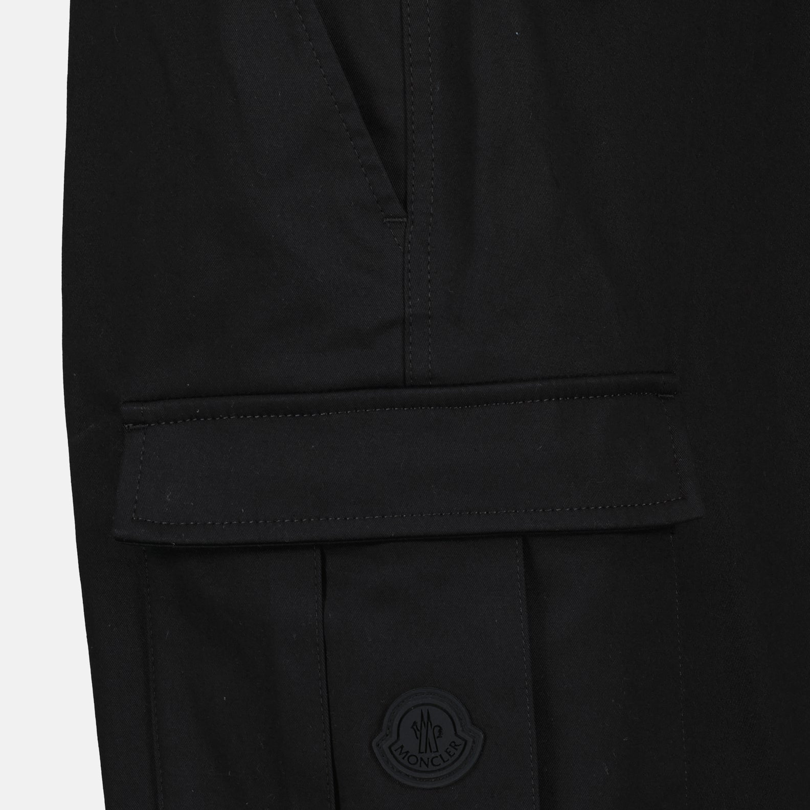 Pantalons Pantalon cargo Moncler Noir Homme