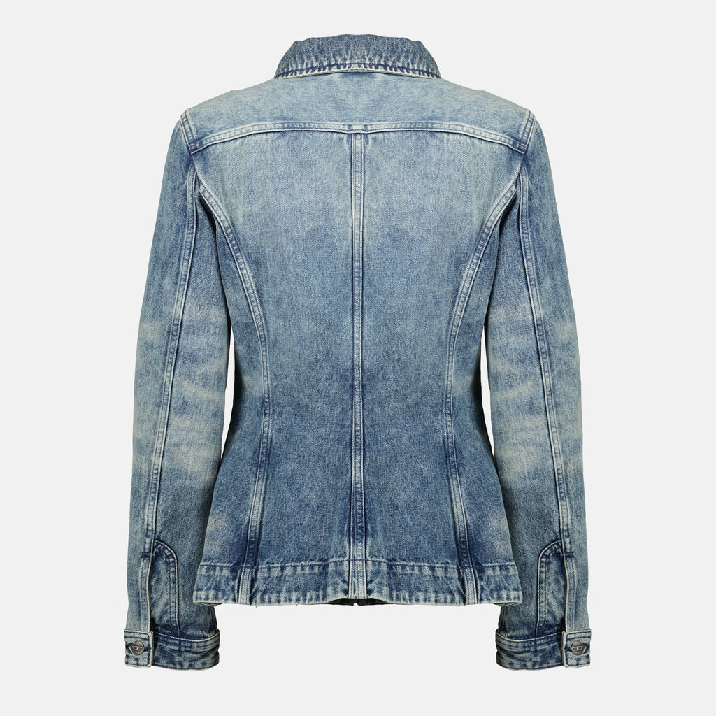 Image de l'article Chemise De-Katerin-Fsh en denim de la marque Diesel pour Femme - Saison Automne-Hiver 2025 - Vue de Dos