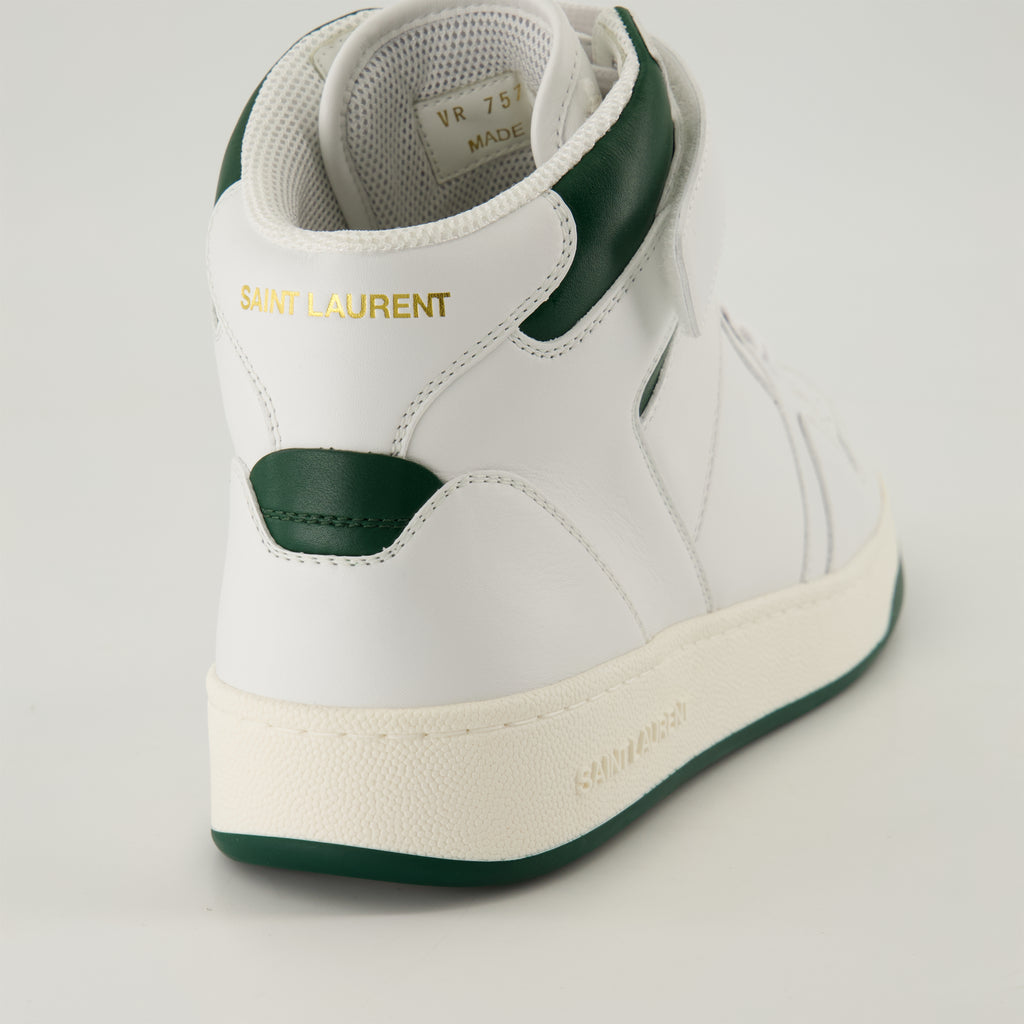 Sneakers Sneakers High-Top Lax Saint Laurent Bianco Homme