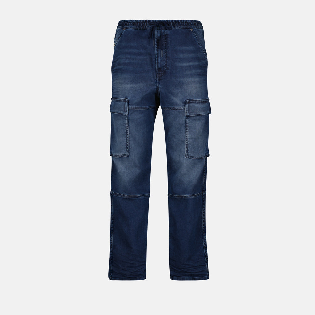 Pantalons Jean cargo 2050 D-KRooley Diesel Bleu Homme