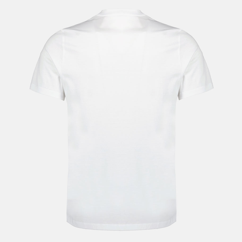T-shirts T-shirt à logo blanc Moncler Blanc Homme