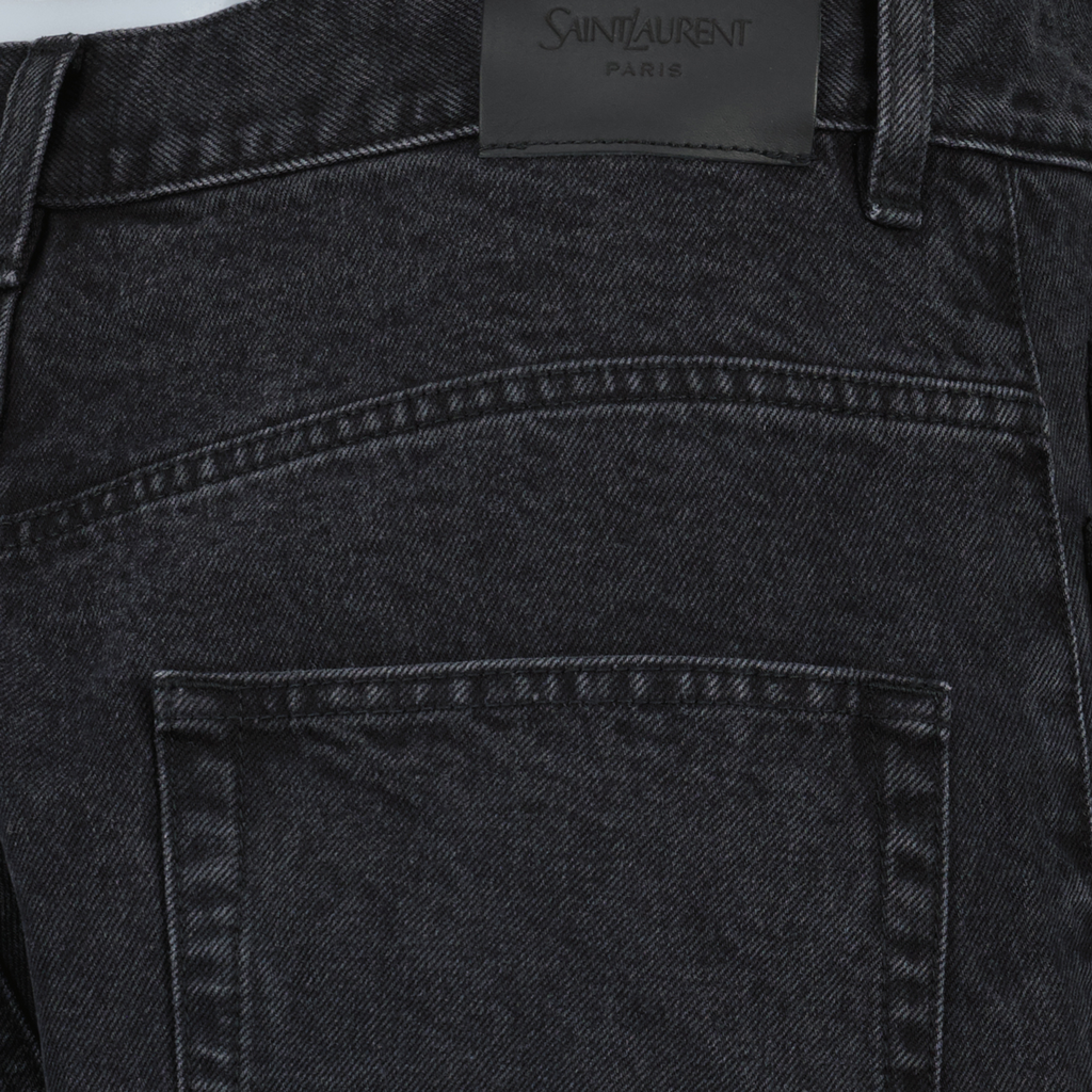 팬츠 데님 진 Saint Laurent 검은색 Femme