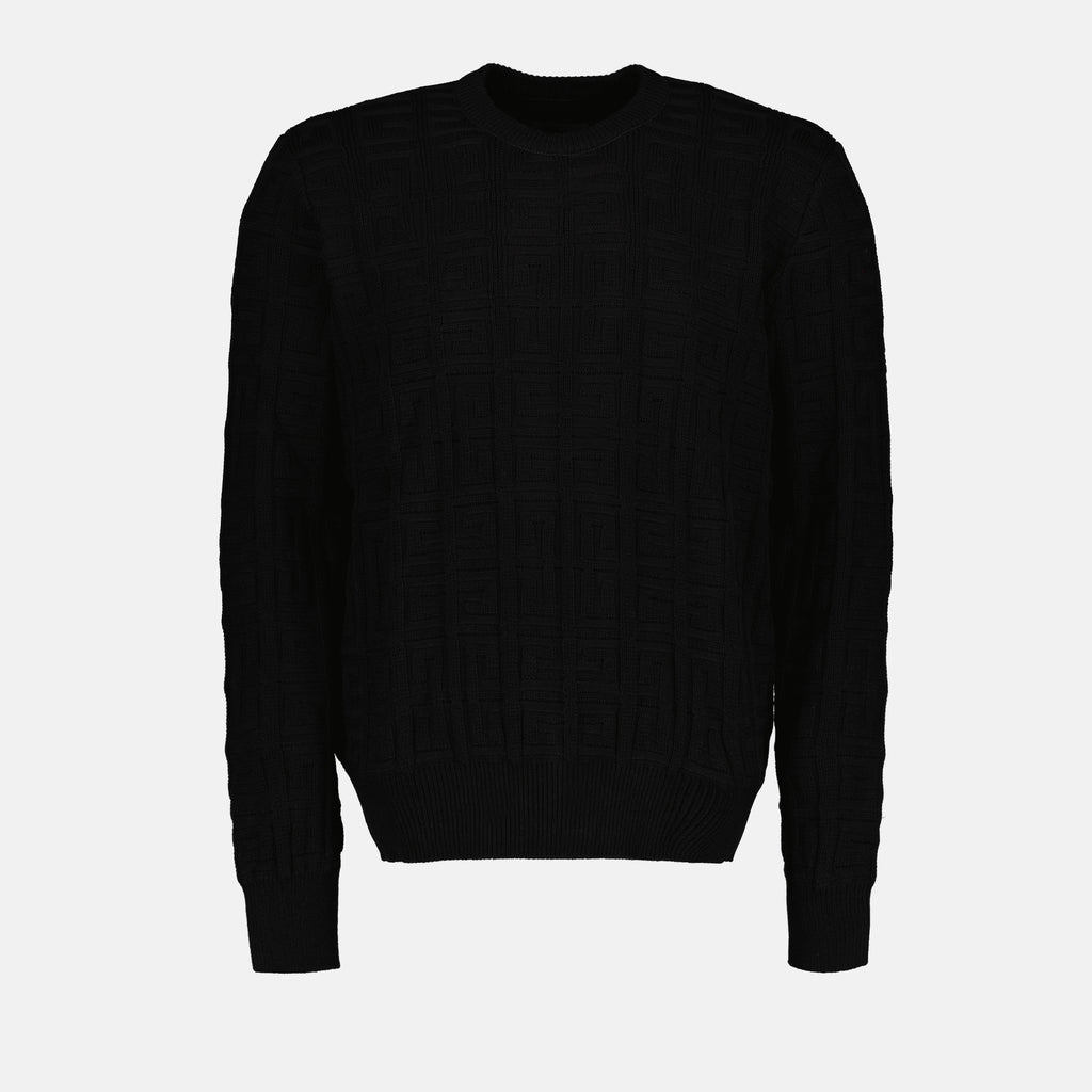 Maille Pull 4G Givenchy Noir Homme