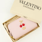 Imagem da mini carteira Cherryfic rosa da marca Valentino Garavani para Mulher - Coleção Primavera-Verão 2026 - Vista Detalhada_3