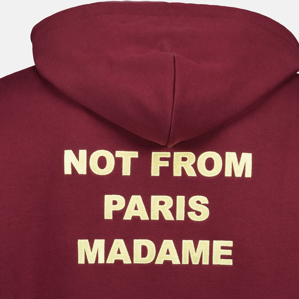 Image de l'article Sweat à capuche Slogan de la marque Drole De Monsieur pour Homme - Saison Automne-Hiver 2025 - Vue détaillée_2