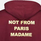 Immagine dell'articolo Felpa con cappuccio con slogan del marchio Drole De Monsieur per Uomo - Stagione Autunno-Inverno 2025 - Vista Dettagliata_2