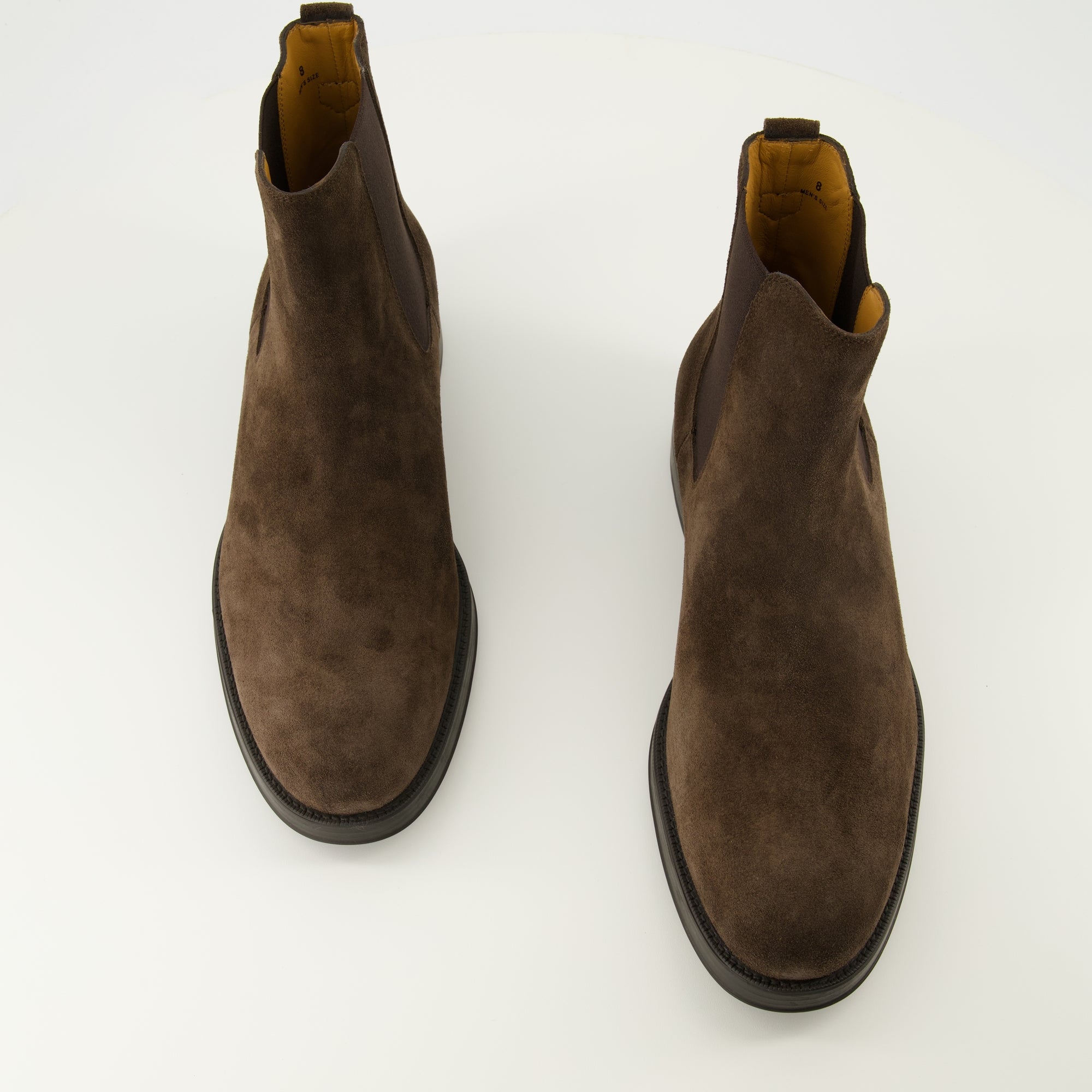 Image of the Tod's Men's Chelsea Boots - Autumn-Winter 2025 - Top view of the pair of shoes