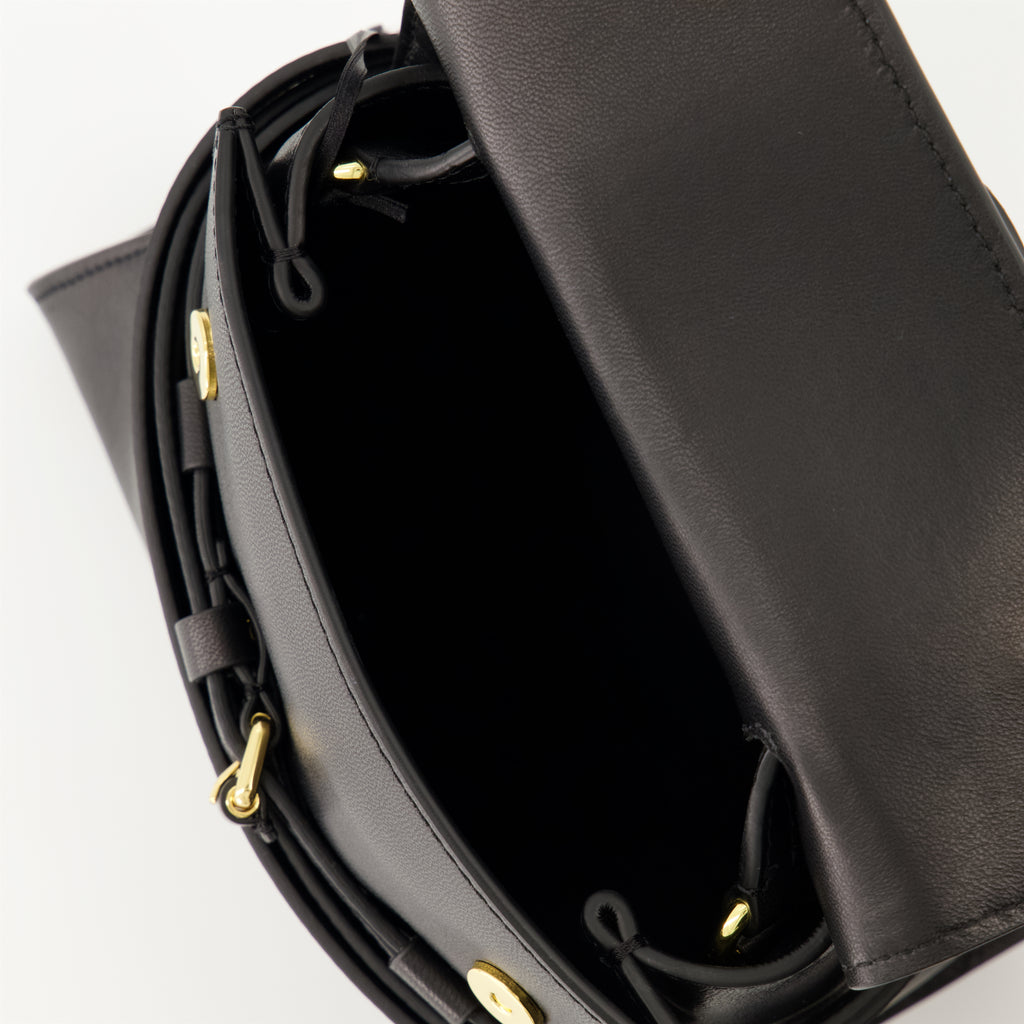 Bolsas de mão e de ombro Sac Tie Me small Moschino Preto Mulheres