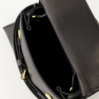 Handtaschen und schultertaschen Sac Tie Me small Moschino Schwarz Damen