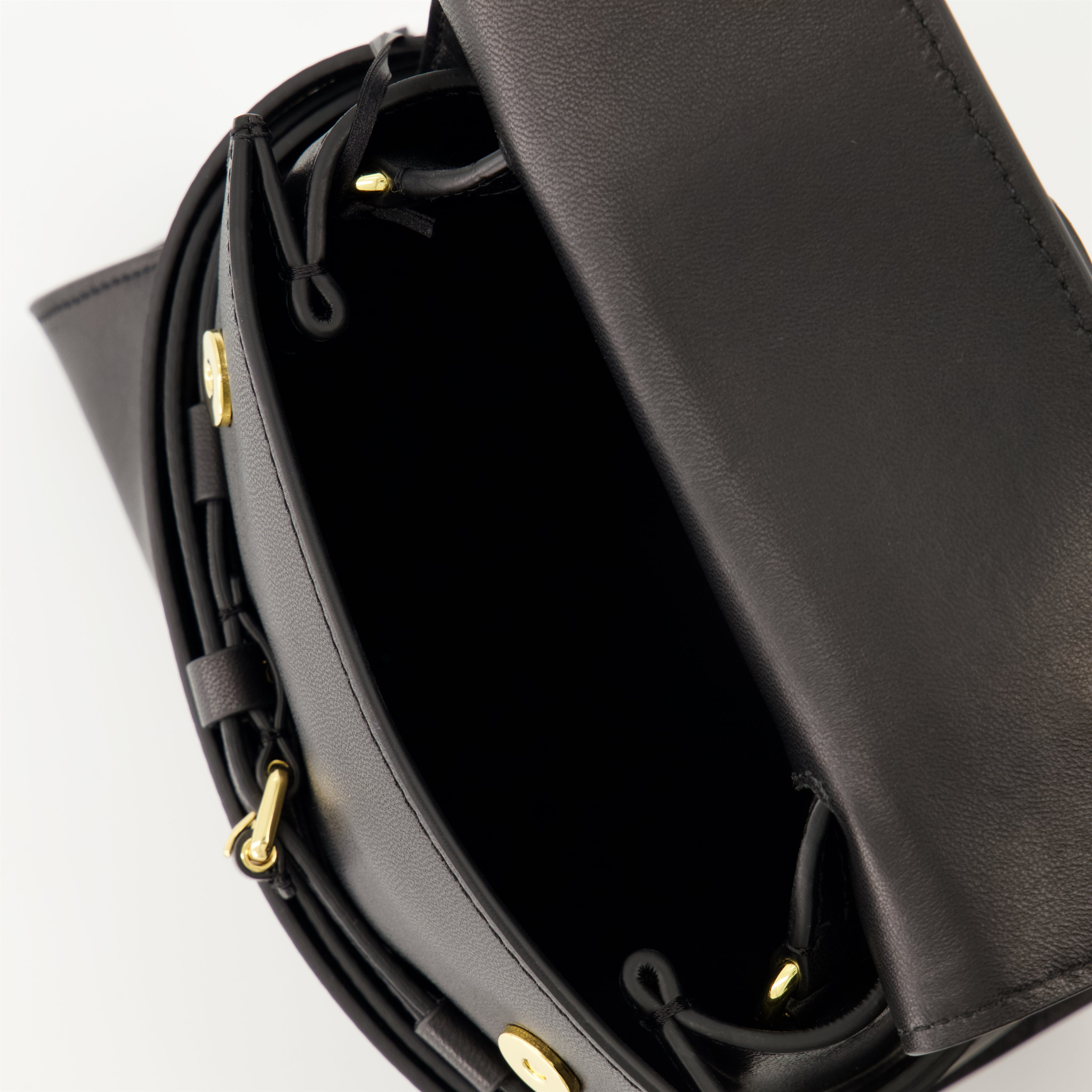 Sacs à main et épaule Sac Tie Me small Moschino Noir Femme