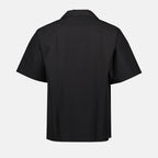 Camisas Camisa de Manga Curta Prada Preto Homme