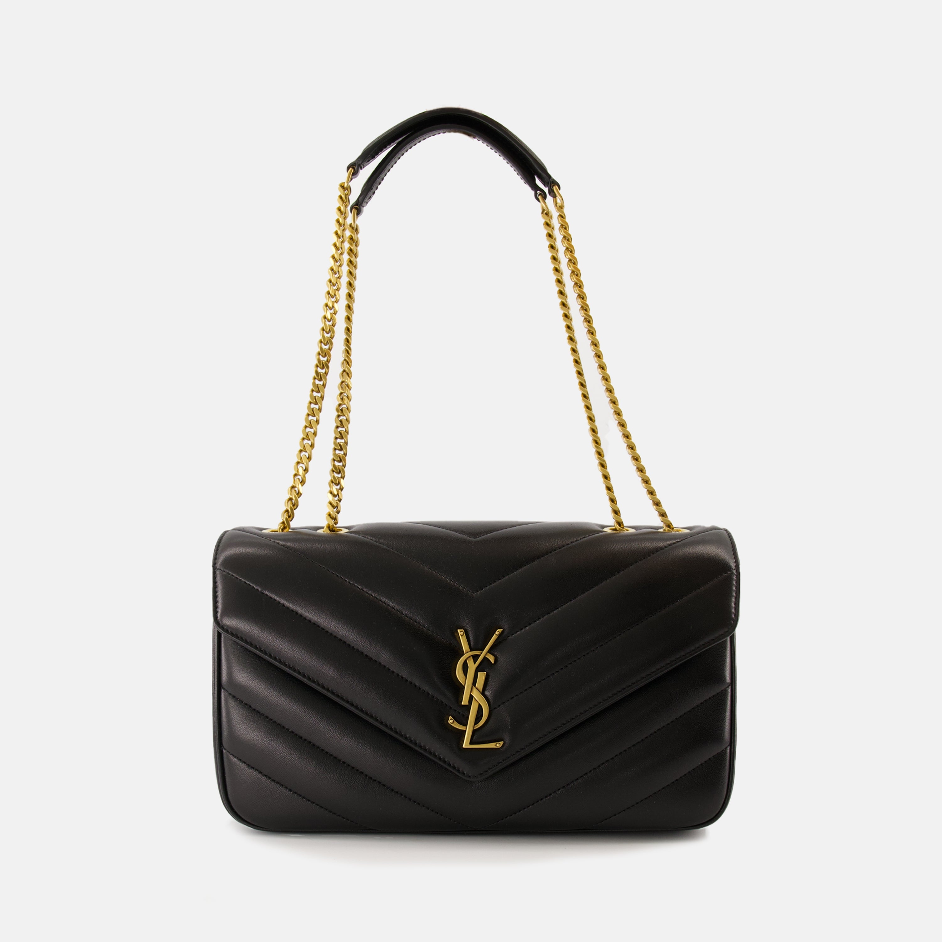 Image de l'article Sac Loulou medium de la marque Saint Laurent pour Femme - Saison Automne-Hiver 2025 - Vue de Face