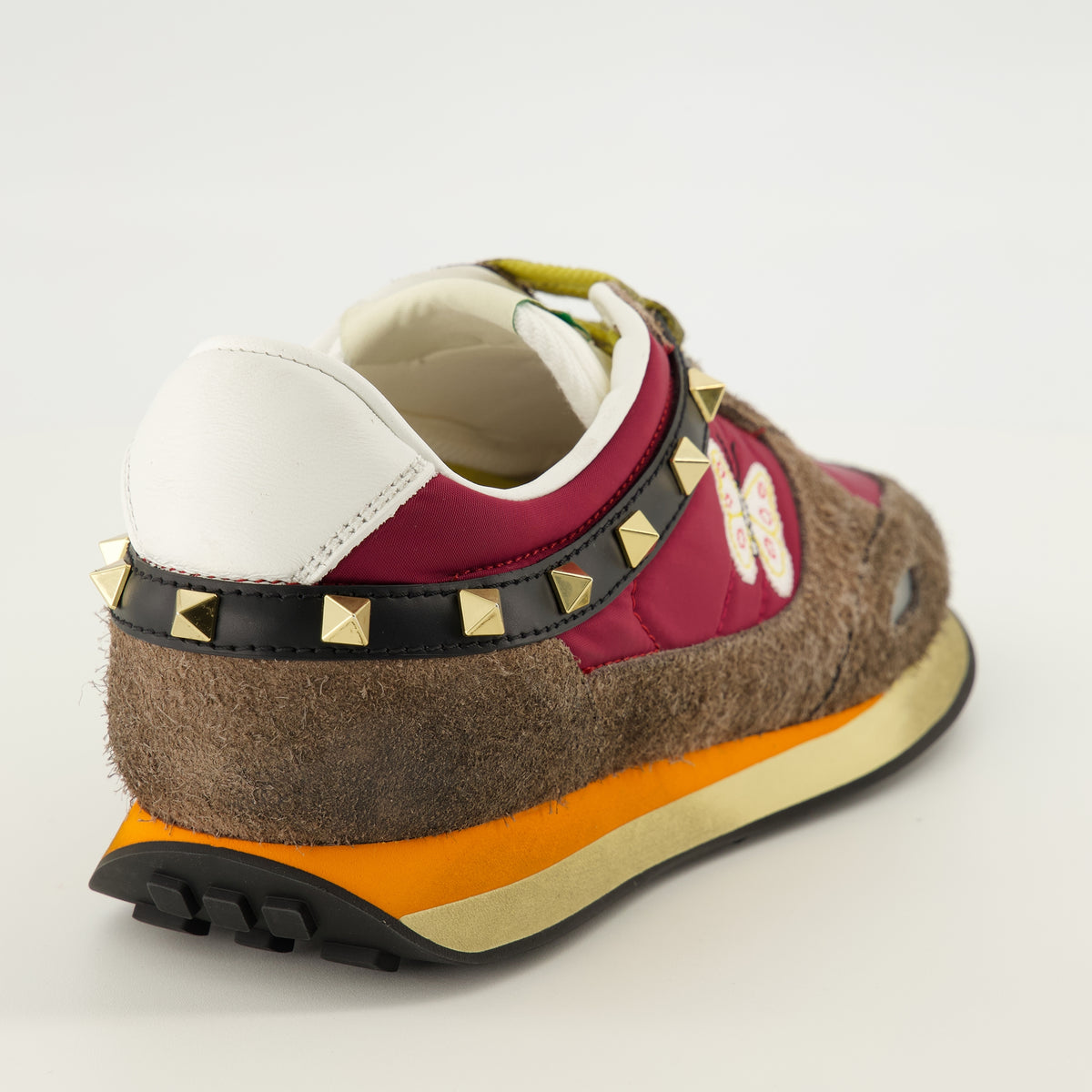 Baskets Baskets Stud up Butterfly bordeaux Valentino Garavani Bordeaux Femme