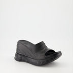 Zapatos de plataforma Sandales compensées Marshmallow Givenchy Negro Femme