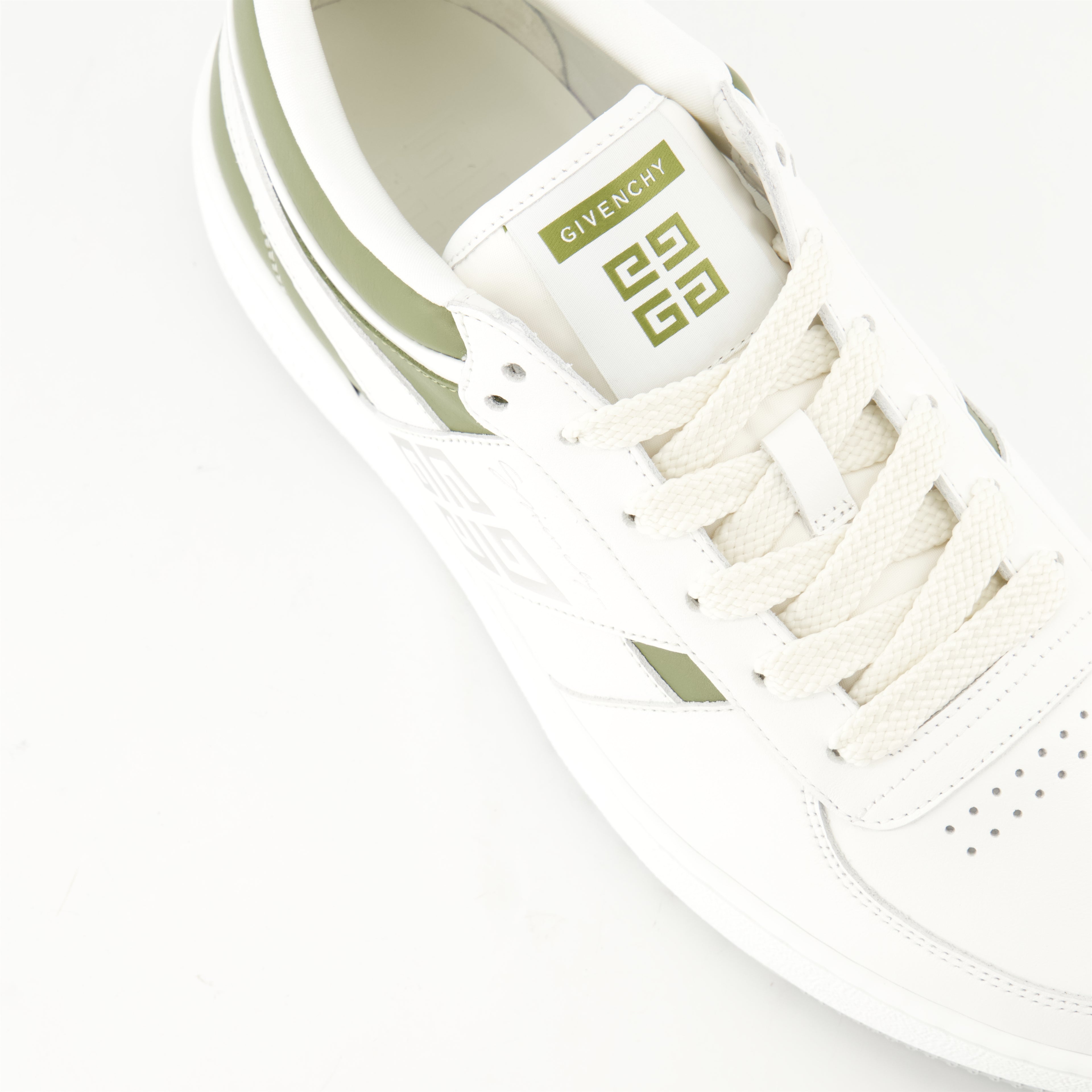 Baskets Baskets G Move en cuir Givenchy Kaki Homme