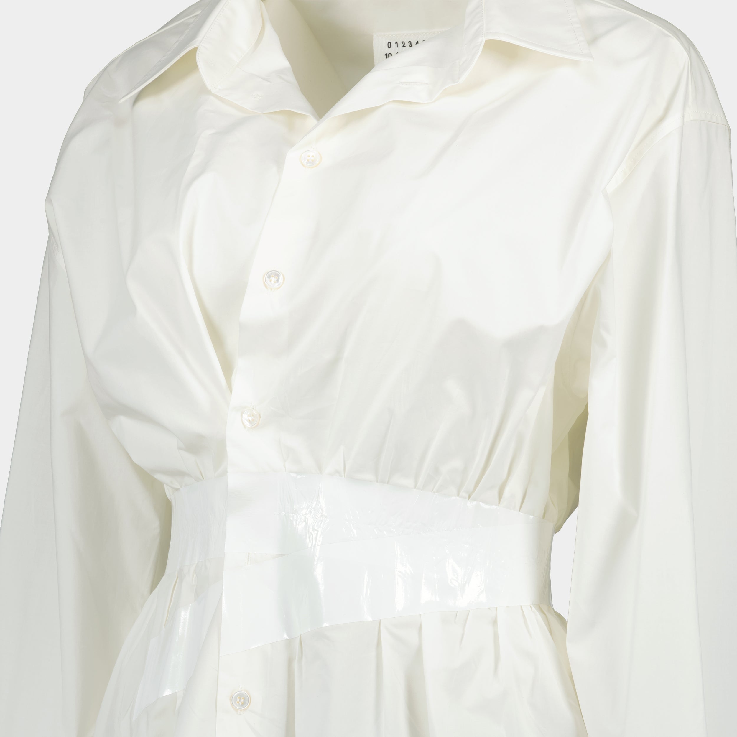 Chemises Chemise blanche cintrée Mm6 Blanc Femme