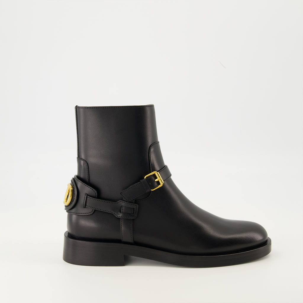 Bild des Artikels Bottines VLogo der Marke Valentino Garavani für Damen - Frühjahr/Sommer Saison 2025 - Rechte Seitenansicht