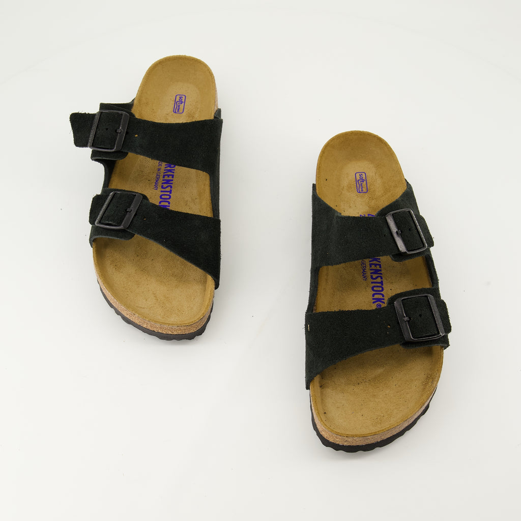 Chaussures ouvertes Claquettes Arizona Birkenstock Noir Homme