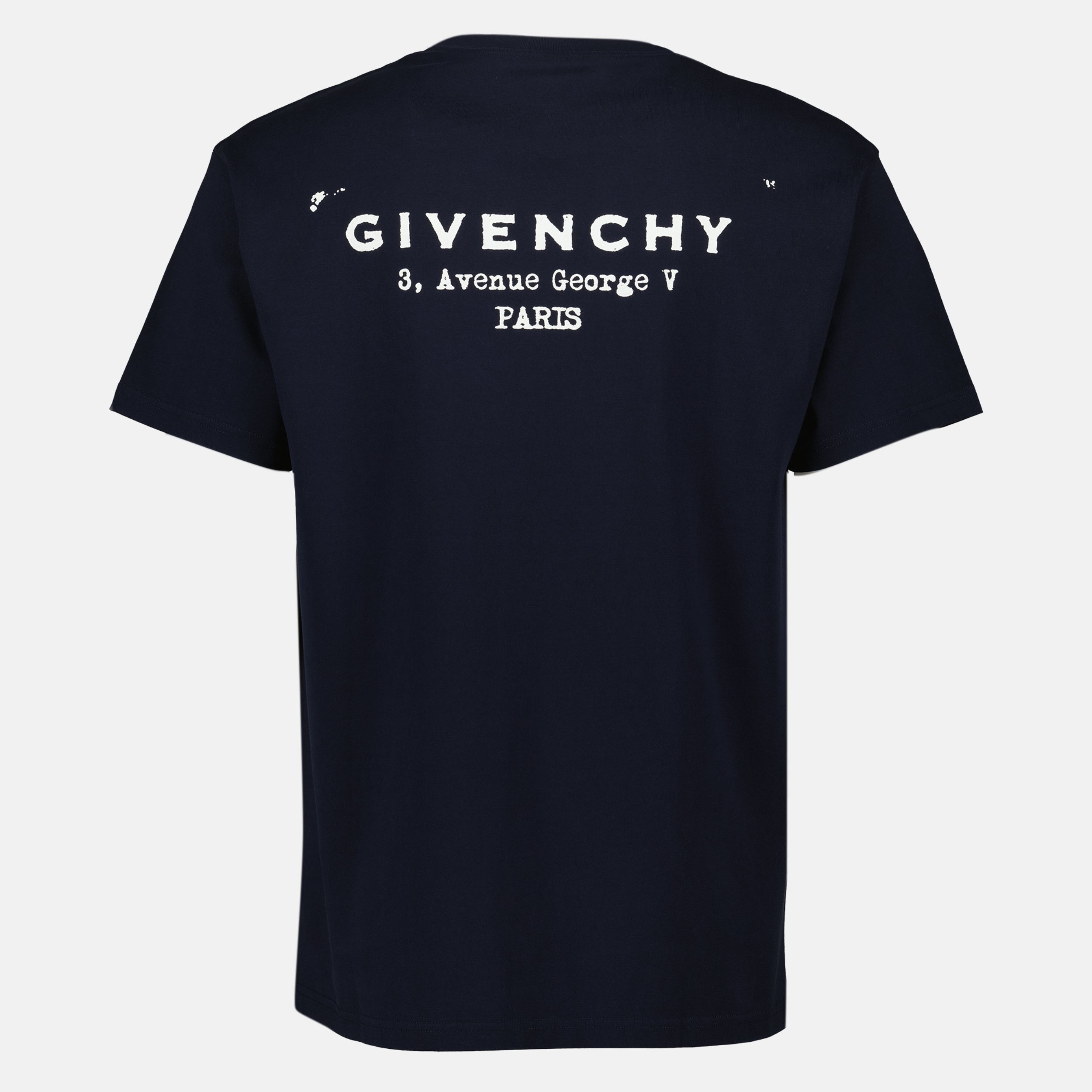 T-shirts T-shirt Signature Givenchy Bleu Homme