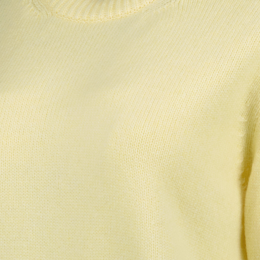 Knitwear Pull manches courtes Davin Khaite Yellow Femme