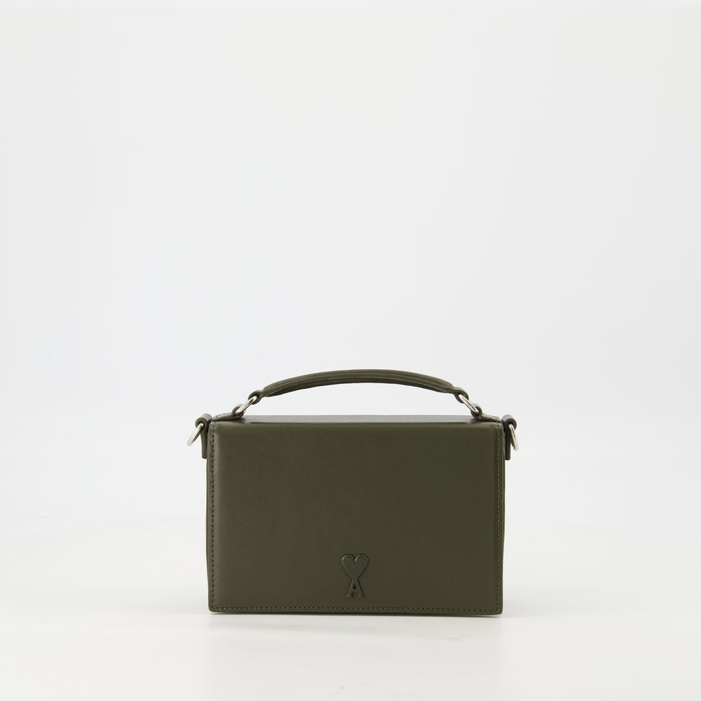 Bolsos bandolera Sac Lunch Ami PARIS Caqui Unisexo