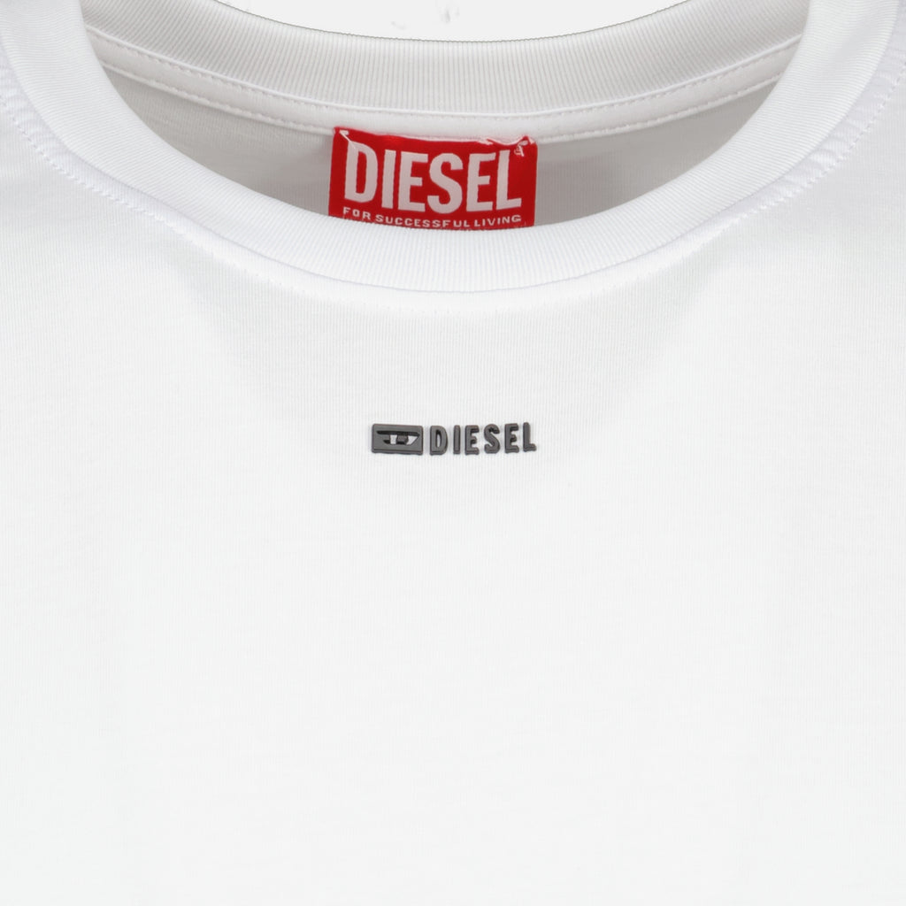 Imagen de la camiseta T-Adjust-V6 blanca de la marca Diesel para Hombre - Temporada Primavera-Verano 2026 - Vista Detallada 2