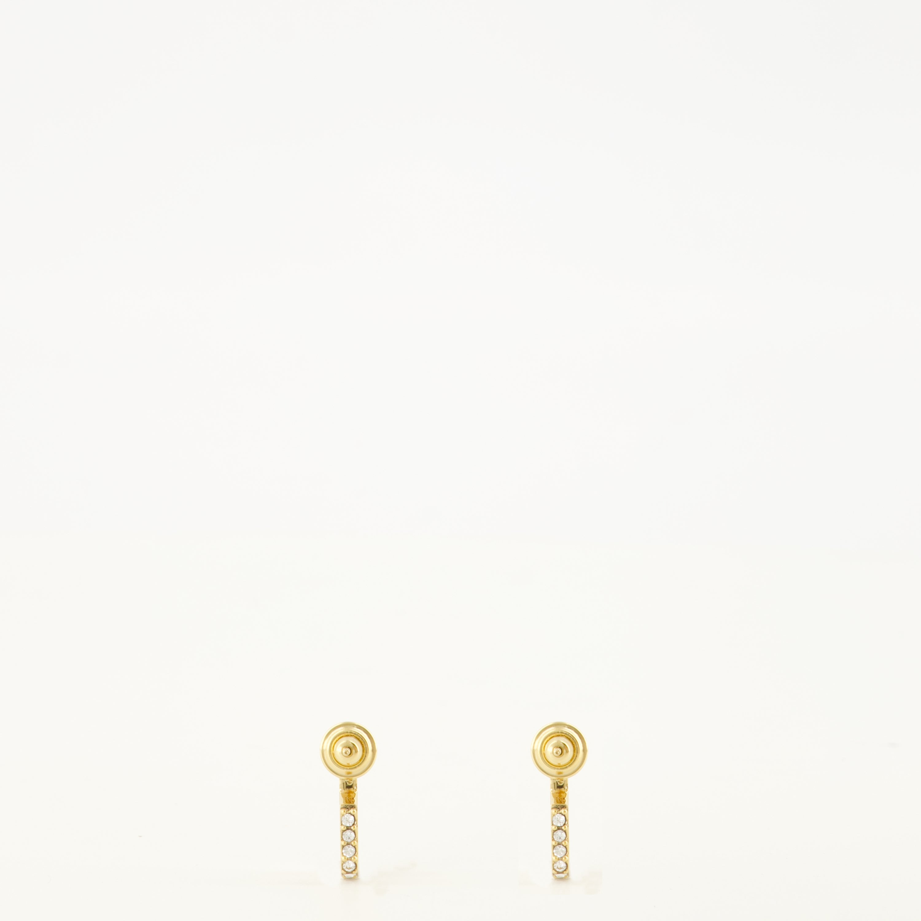 Bijoux Boucles d'oreilles VLogo avec Cristaux Swarovski® Valentino Garavani Doré Femme