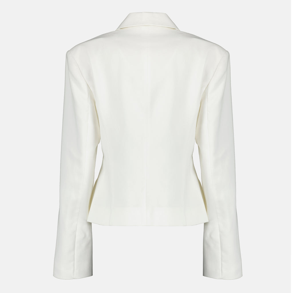 Vestes Veste à fronces blanche Iro Blanc Femme