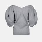 Top Top Venus Khaite Grigio Femme