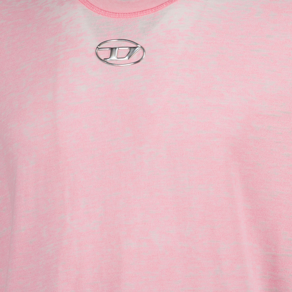 T-Shirts Verblasstes T-boxt-pak T-Shirt Diesel Rosa Homme