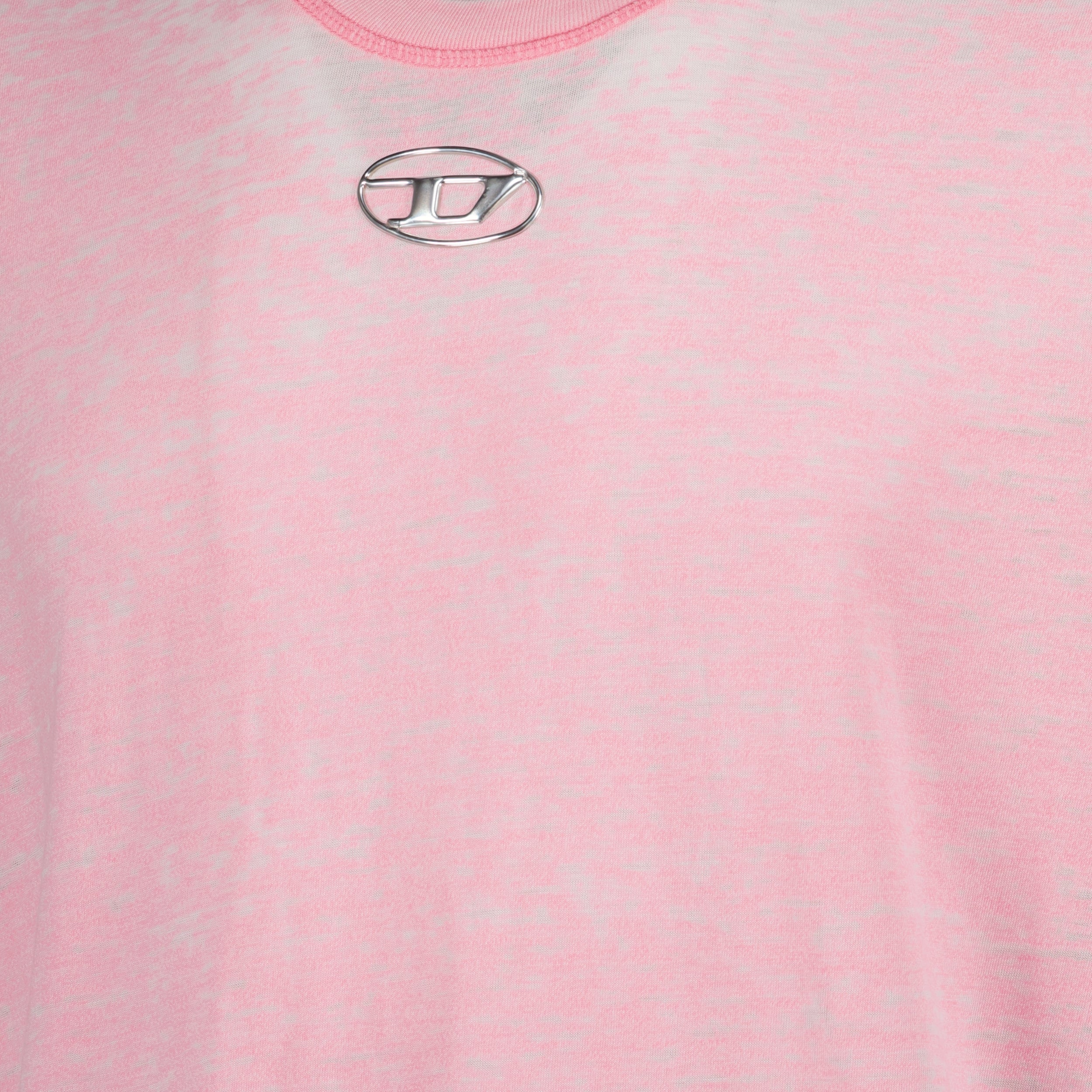 T-Shirts Verblasstes T-boxt-pak T-Shirt Diesel Rosa Homme