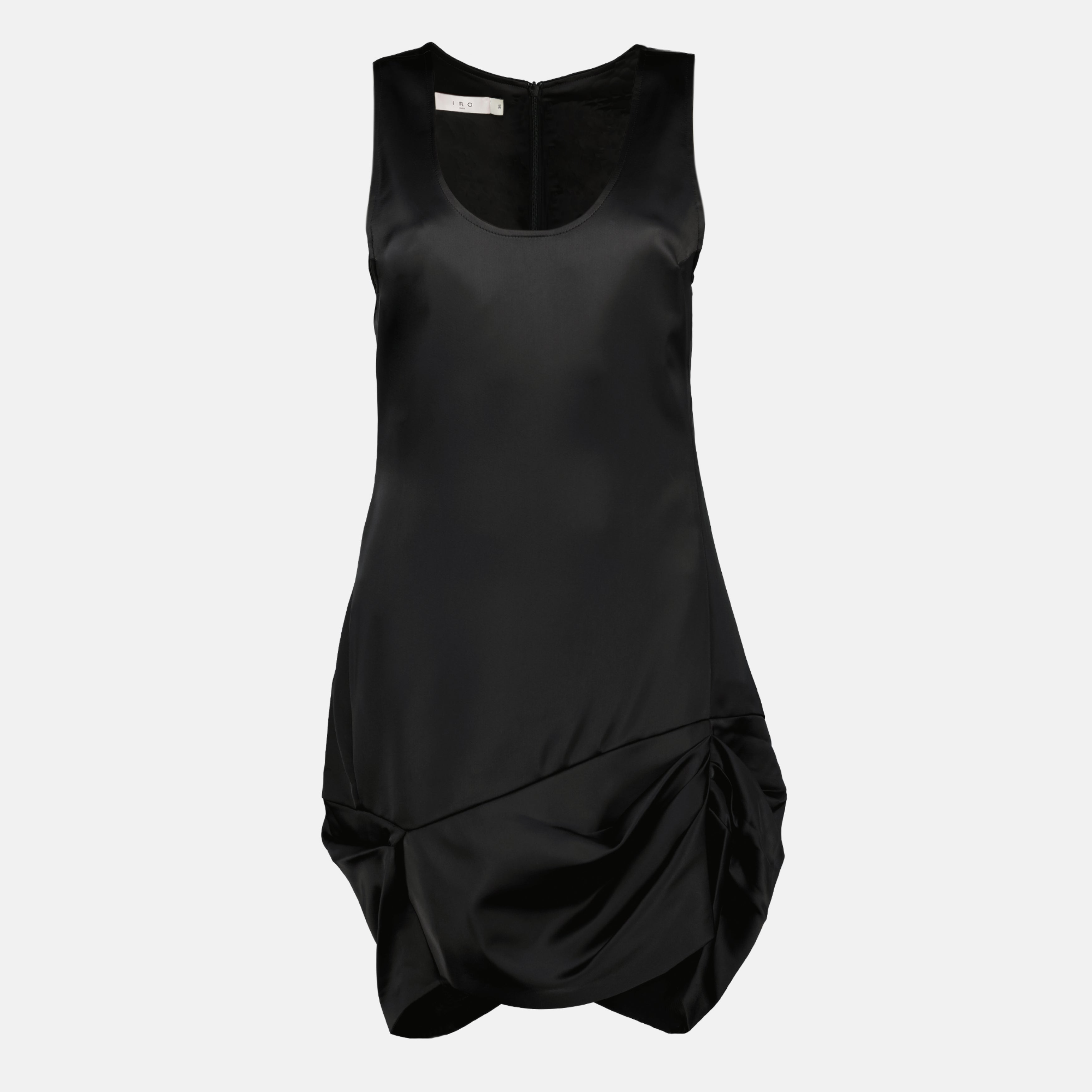 Robes Robe courte drapée noire Iro Noir Femme