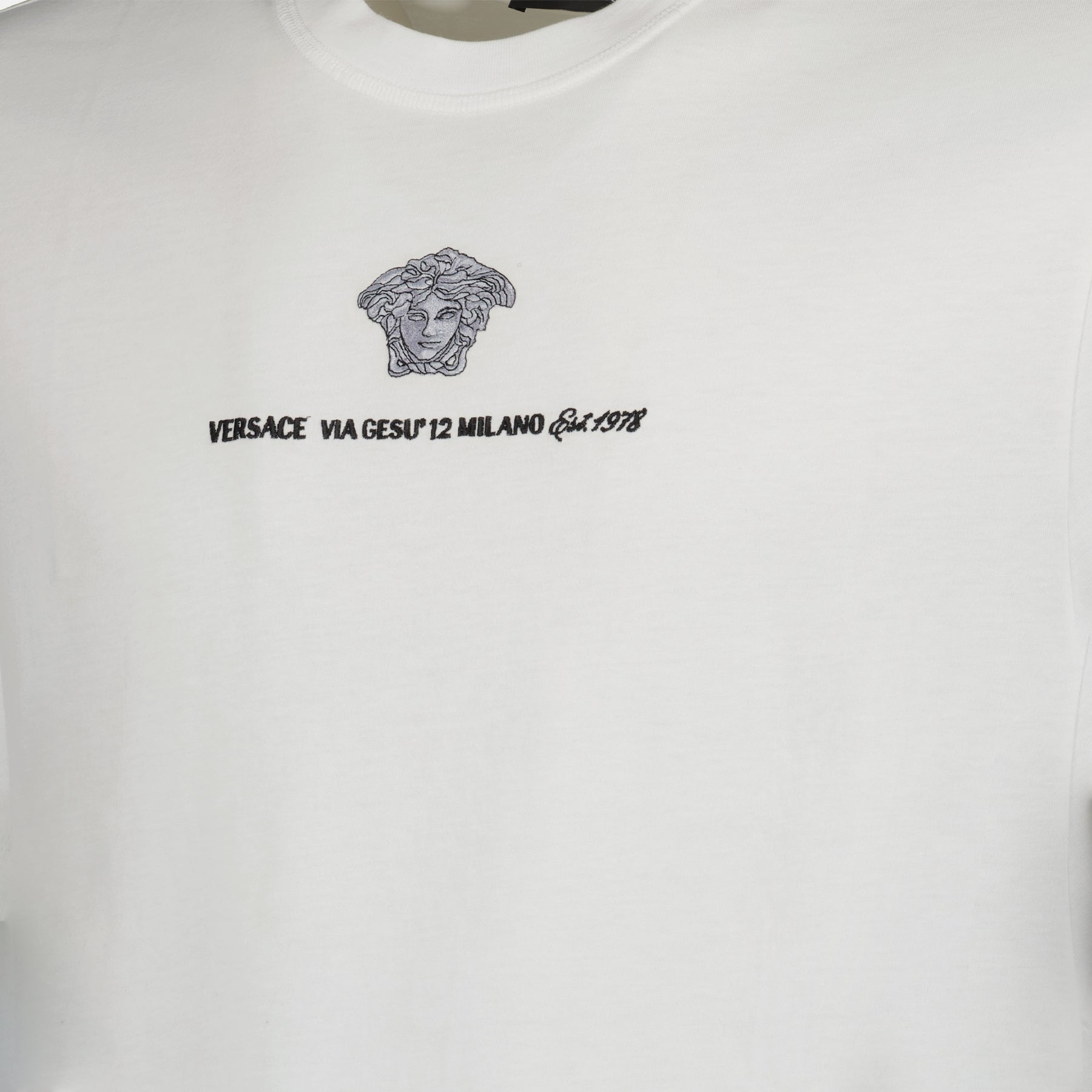 T-shirts T-shirt Via Gesu Versace Blanc Homme