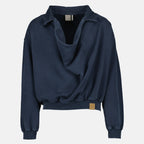 Bild des dunkelblauen Sweatshirts mit Kapuze für Herren von Dior - Frühling-Sommer 2026 - Vorderansicht