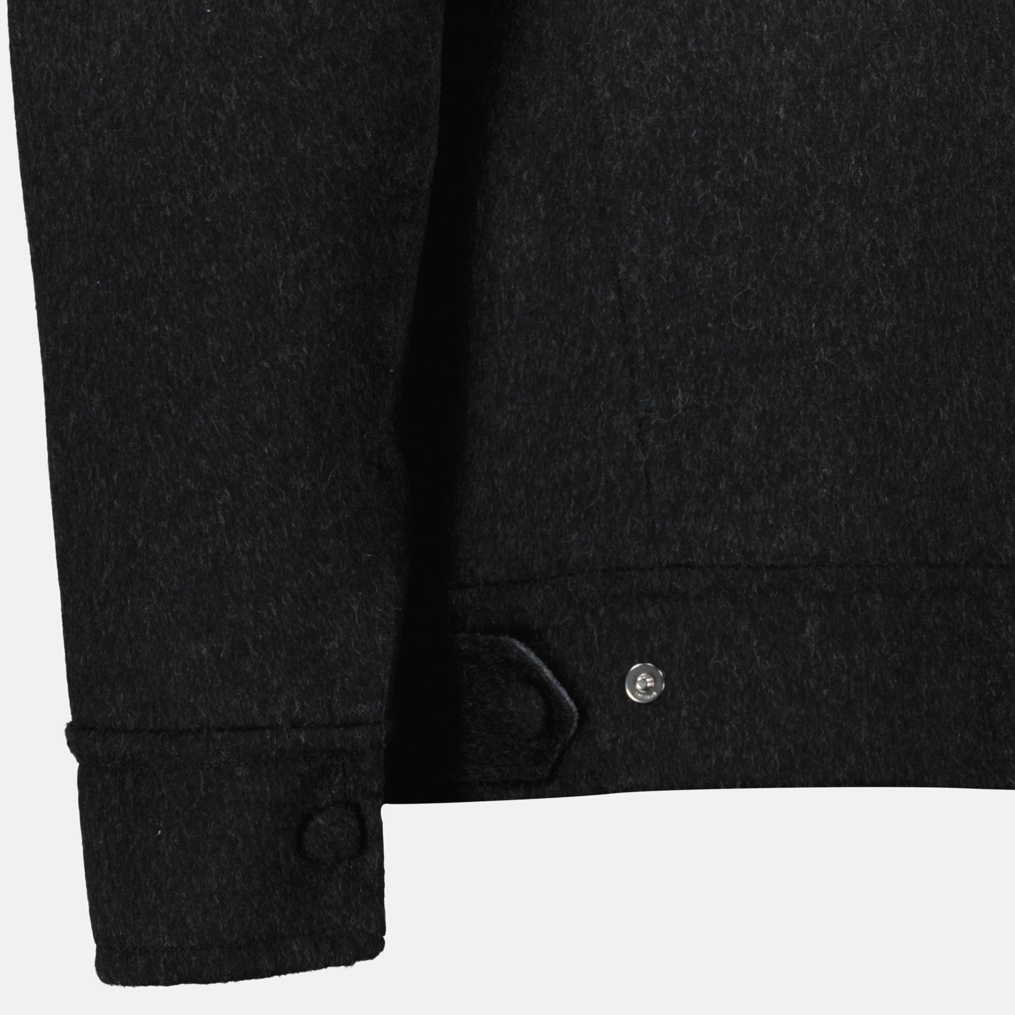 Image of the Ami PARIS Trucker Jacket for Unisex - Fall-Winter 2025 - Detailed View_6