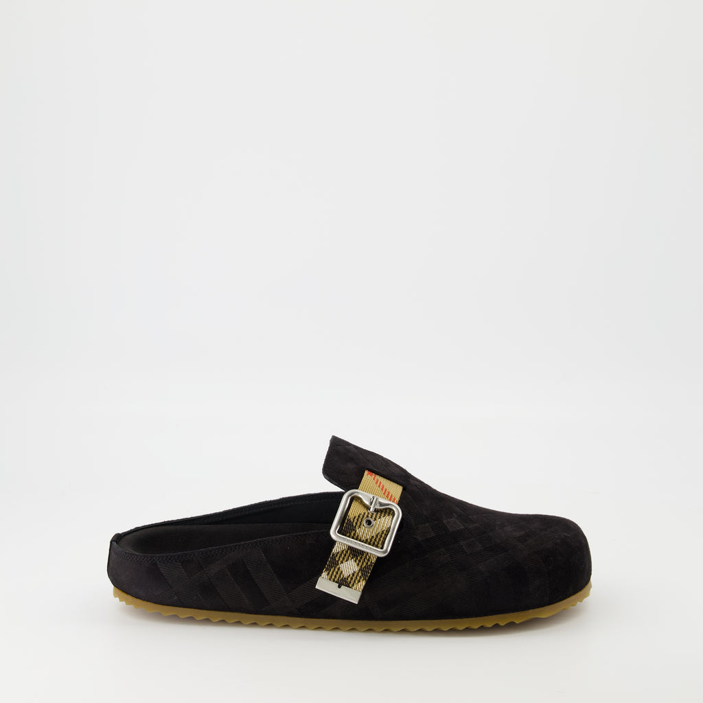 Chaussures ouvertes Sabots Urchin Burberry Noir Homme
